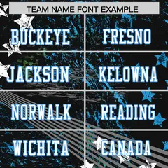 Graffiti Pattern Printed Authentic Football Jersey 3