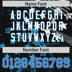Graffiti Pattern Printed Authentic Football Jersey 4