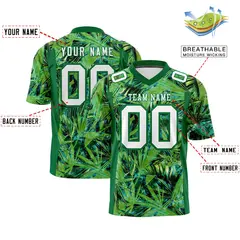 Graffiti Pattern Printed Authentic Football Jersey 2