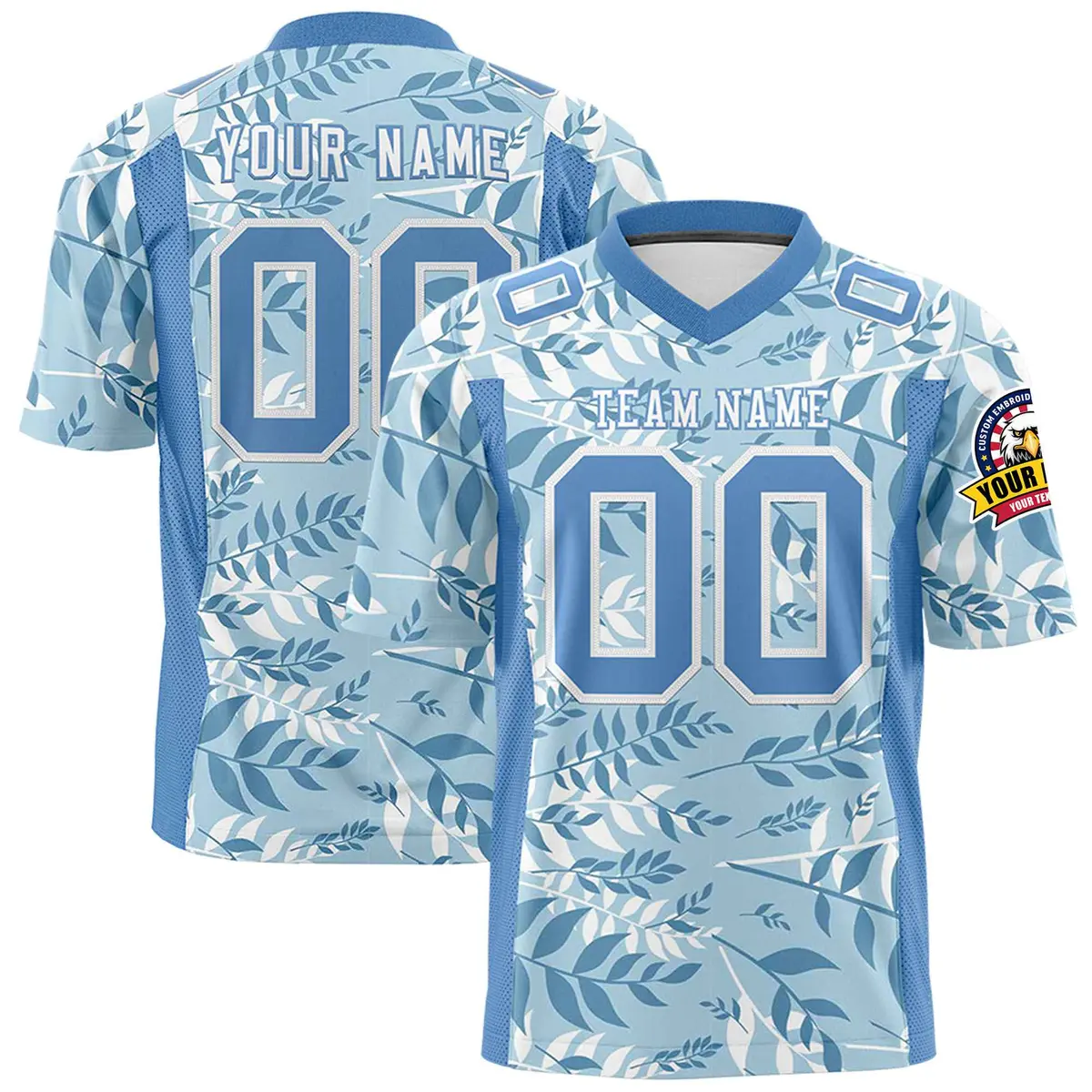 Graffiti Pattern Printed Authentic Football Jersey