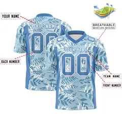 Graffiti Pattern Printed Authentic Football Jersey 2