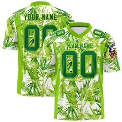 Graffiti Pattern Printed Authentic Football Jersey 1