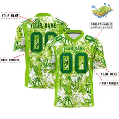 Graffiti Pattern Printed Authentic Football Jersey 2