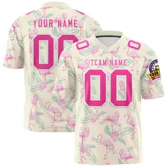 Graffiti Pattern Printed Authentic Football Jersey 1