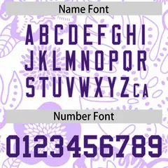 Graffiti Pattern Printed Authentic Football Jersey 4