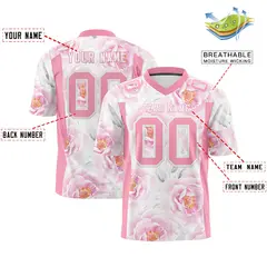 Graffiti Pattern Printed Authentic Football Jersey 2