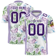 Graffiti Pattern Printed Authentic Football Jersey 1