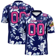 Graffiti Pattern Printed Authentic Football Jersey 1