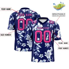 Graffiti Pattern Printed Authentic Football Jersey 2