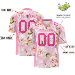 Graffiti Pattern Printed Authentic Football Jersey 2