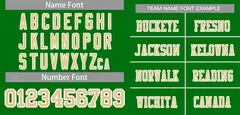 Grass Green Gold-White Mesh Football Jersey 3