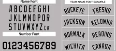 Gray Black Classic Casual Basketball Jersey 3