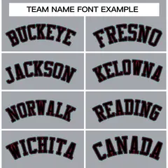 Gray Black-Crimson Raglan Varsity Full-Snap Letterman Jacket 5