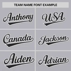 Gray Black Gradient Sparkle-Effect Fashion Baseball Jersey 3