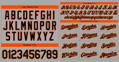 Gray Black-Orange Classic Authentic Baseball Jersey 3