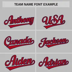 Gray Black Phonetic Rhythm Authentic Baseball Jersey 3