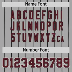 Gray Black Stripe Authentic Fashion Baseball Jersey 4
