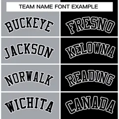 Gray Black Two Tone Split Varsity Full-Snap Letterman Jacket 5