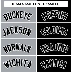 Gray Black Two Tone Split Varsity Full-Snap Letterman Jacket 5