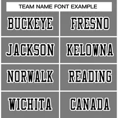 Gray Black-White Classic Style Authentic Football Jersey 3