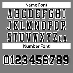 Gray Black-White Classic Style Authentic Football Jersey 4