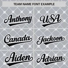 Gray Black-White Plaid Authentic Baseball Jersey 3