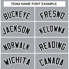 Gray Black-White Raglan Varsity Full-Snap Letterman Jacket 5