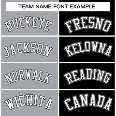 Gray Black-White Two Tone Split Varsity Full-Snap Letterman Jacket 5