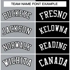 Gray Black-White Two Tone Split Varsity Full-Snap Letterman Jacket 5