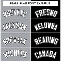 Gray Black-White Two Tone Split Varsity Full-Snap Letterman Jacket 5
