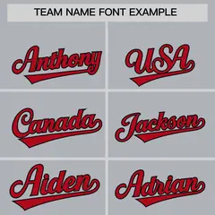 Gray Classic Style Authentic Baseball Jersey 3