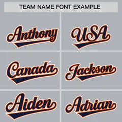 Gray Classic Style Authentic Baseball Jersey 3