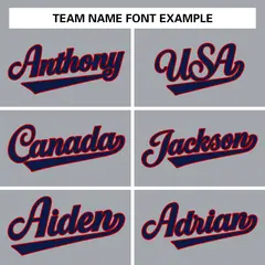 Gray Classic Style Authentic Baseball Jersey 4