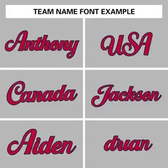 Gray Classic Team Style Authentic Baseball Jersey 4