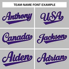 Gray Classic Team Style Authentic Baseball Jersey 4