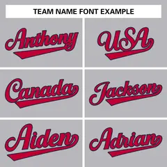 Gray Classic Team Style Authentic Baseball Jersey 3