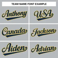 Gray Classic Team Style Authentic Baseball Jersey 4
