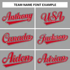 Gray Classic Team Style Authentic Baseball Jersey 4