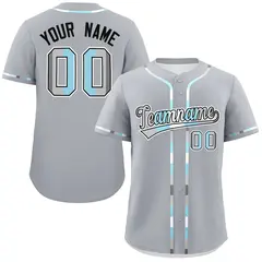 Gray Demiboy Pride Month Classic Authentic Baseball Jersey 1