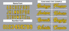 Gray Gold-Black Authentic Classic Baseball Jersey 3
