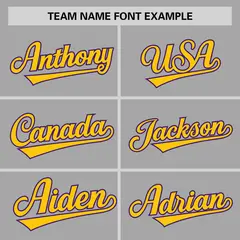 Gray Gold-Purple Raglan Sleeves Authentic Baseball Jersey 3