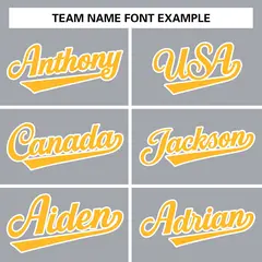 Gray Gold-White Classic Varsity Full-Snap Letterman Jacket 5