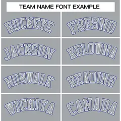 Gray Gray-White Raglan Sleeves Varsity Full-Snap Letterman Jacket 3