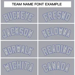 Gray Gray-White Raglan Sleeves Varsity Full-Snap Letterman Jacket 5