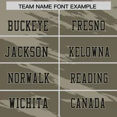 Gray Green Cream Scratch Pattern Authentic Football Jersey 3