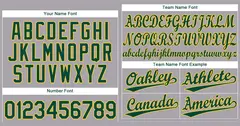 Gray Green-Gold Classic Authentic Baseball Jersey 3