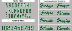 Gray Green-White Classic Casual Basketball Jersey 3