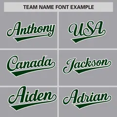 Gray Green-White Color Block Varsity Letterman Jacket 3