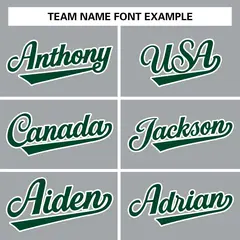 Gray Green White Raglan Varsity Full-Snap Letterman Jacket 3