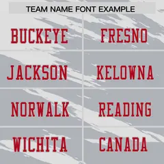 Gray Light Gray Scratch Pattern Authentic Football Jersey 3